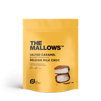 The Mallows Salted Caramel - Skumfiduser med karamel 90 g  Økologisk/Glutenfri